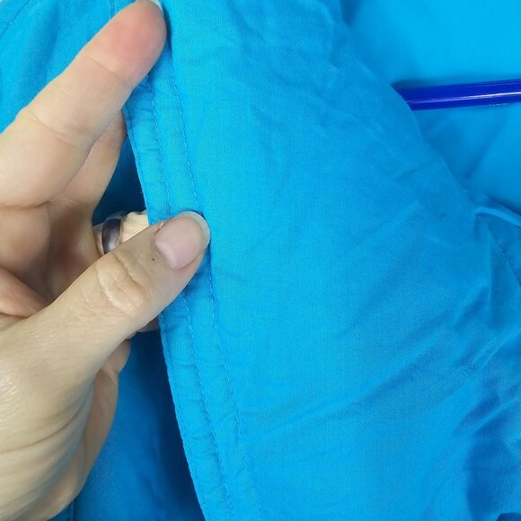 VTG 70s Penney Track & Court Ski Jumpsuit US Small Turquoise Made in Italy Rare - Picture 10 of 14